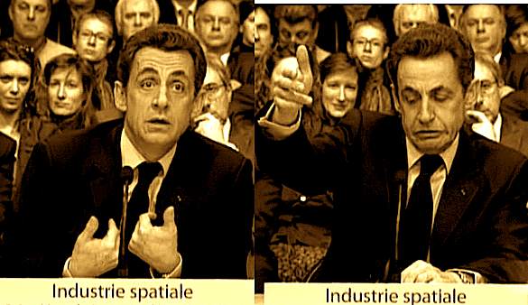 [Sarkozyland] Toutes les déclarations, critiques, bourdes (chapitre 11) - Page 28 Sarko+Espace